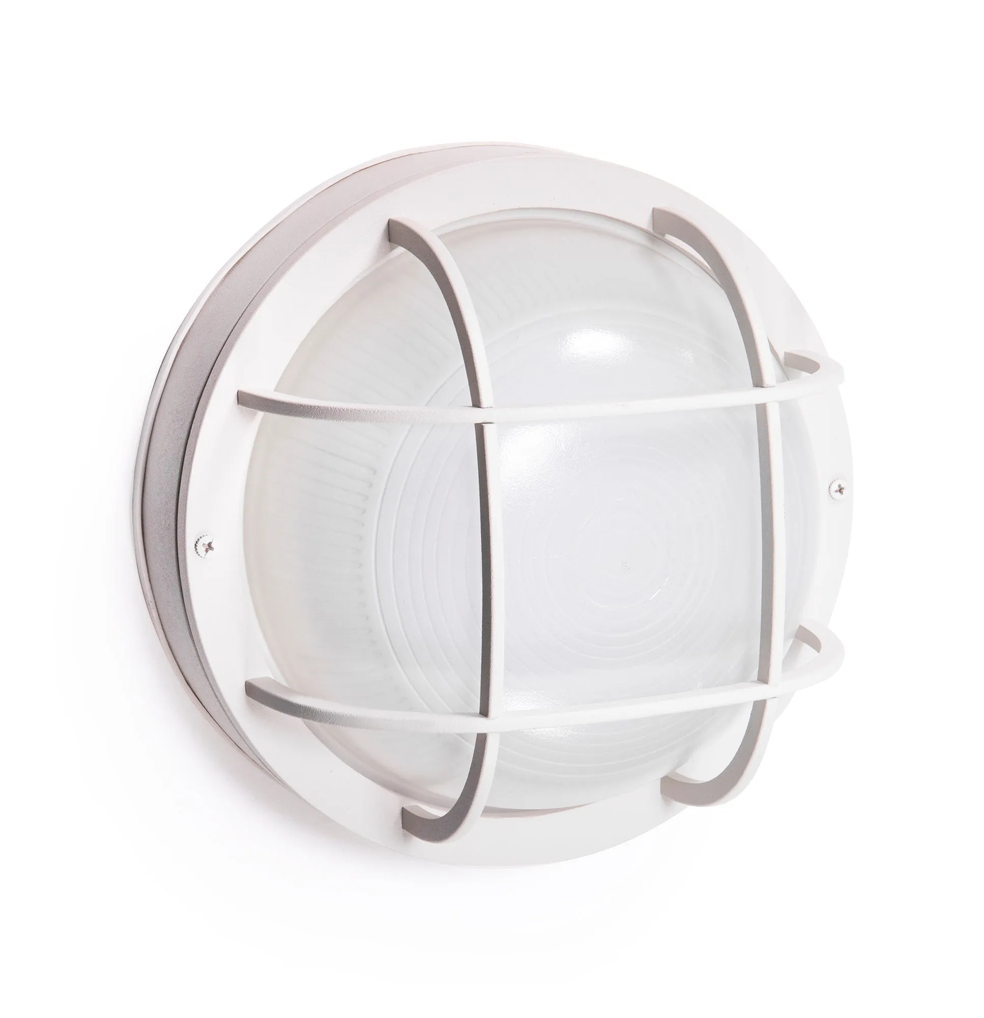 10” Round Integrated LED Nautical Bulkhead, 1250 Lumens, 3K, In 3 Finishes