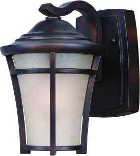 10"H Balboa DC LED 1-Light Mini Outdoor Wall Copper Oxide