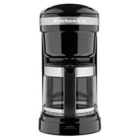 12 Cup Drip Coffee Maker With Spiral Showerhead - Onyx Black