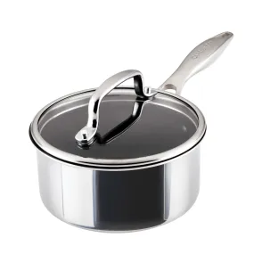 1.5-Quart ScratchDefense™️ C1 Nonstick Sauce Pan with Lid