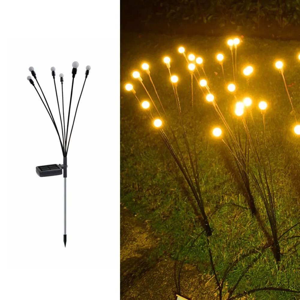 1pc LED Solar Parrot Lawn Light Solar Garden Lights Outdoor Kerst Decoratie Christmas Lights Wedding Decorations Solar Lights