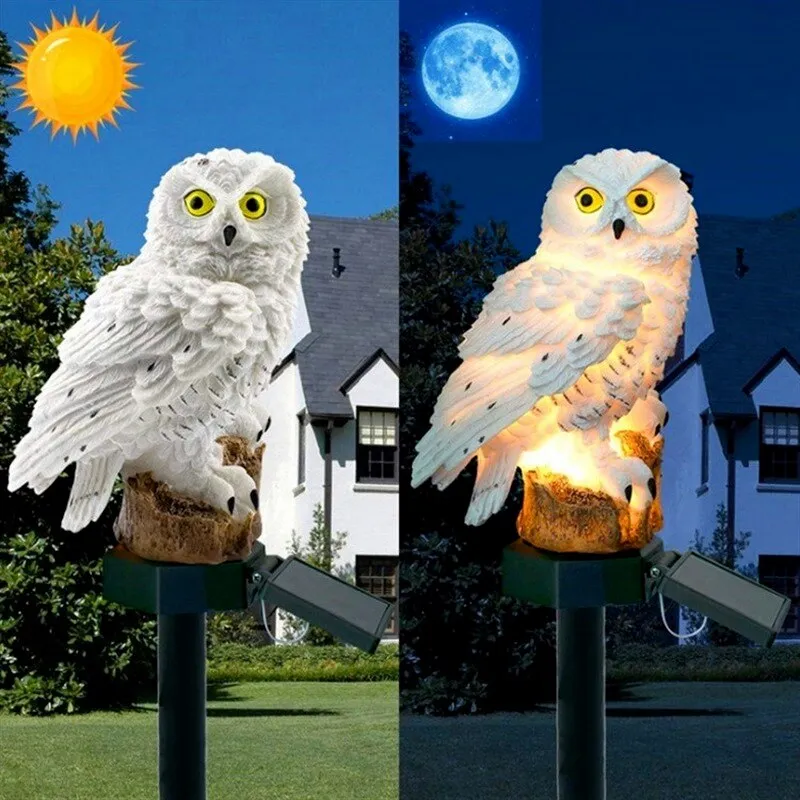 1pc LED Solar Parrot Lawn Light Solar Garden Lights Outdoor Kerst Decoratie Christmas Lights Wedding Decorations Solar Lights