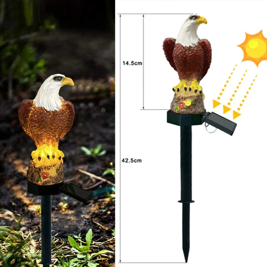 1pc LED Solar Parrot Lawn Light Solar Garden Lights Outdoor Kerst Decoratie Christmas Lights Wedding Decorations Solar Lights