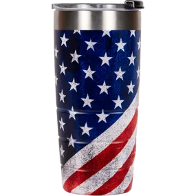 22 oz Bison Tumbler - American Flag