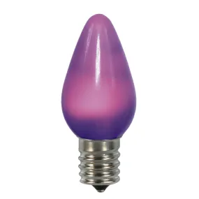 25PK - Vickerman C7 Ceramic LED Purple Bulb 0.96W 130V