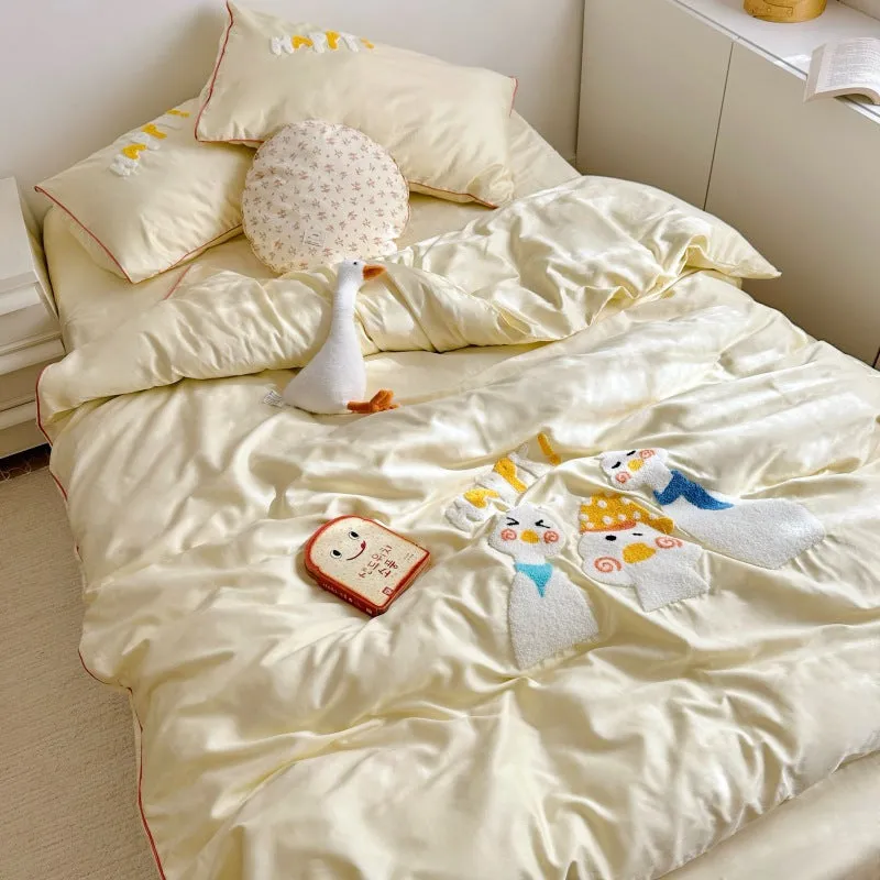 3-Piece Cotton Childrens Bedding Set