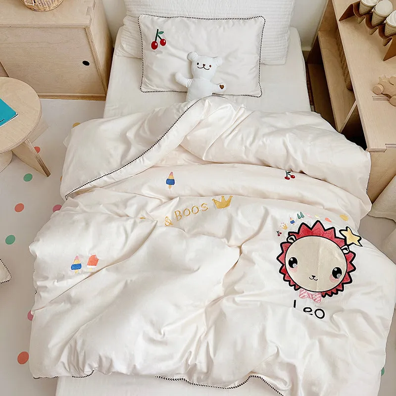 3-Piece Cotton Childrens Bedding Set