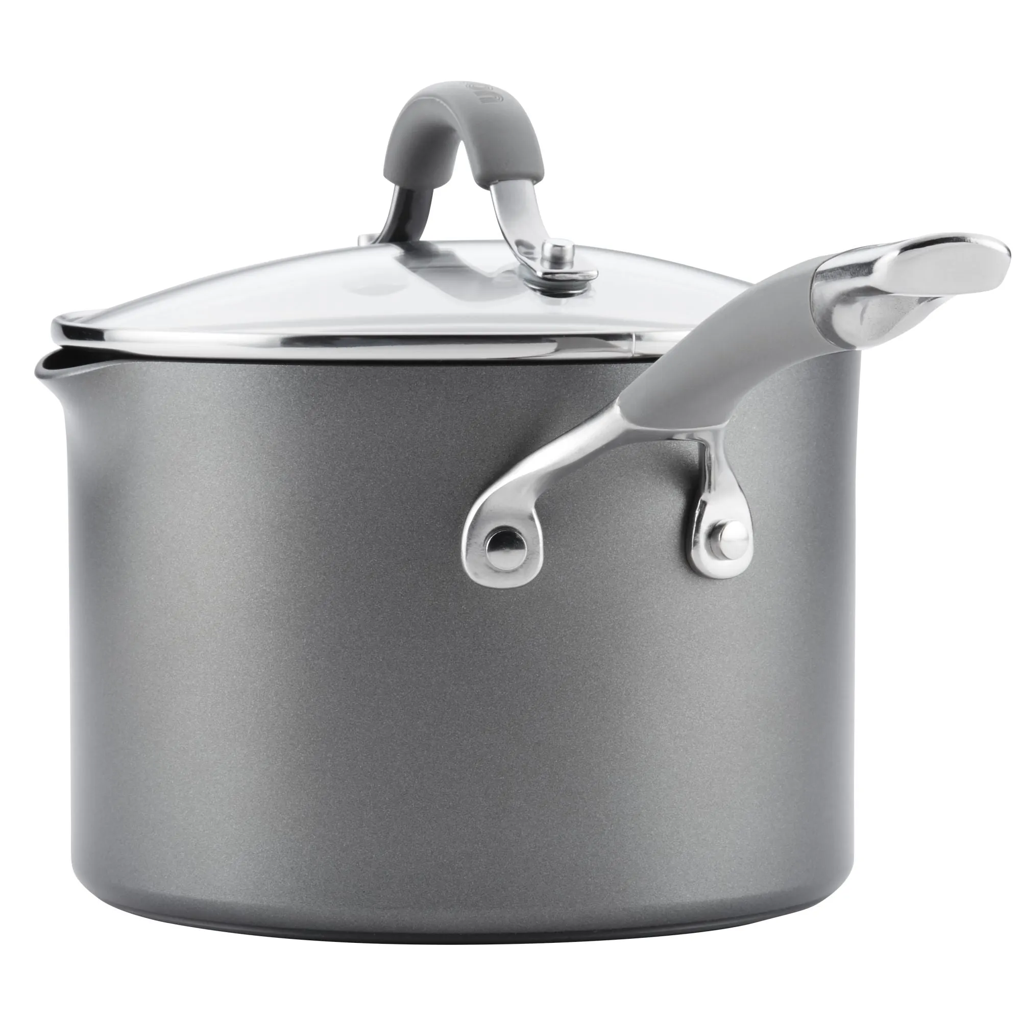 3-Quart Nonstick Straining Saucepan