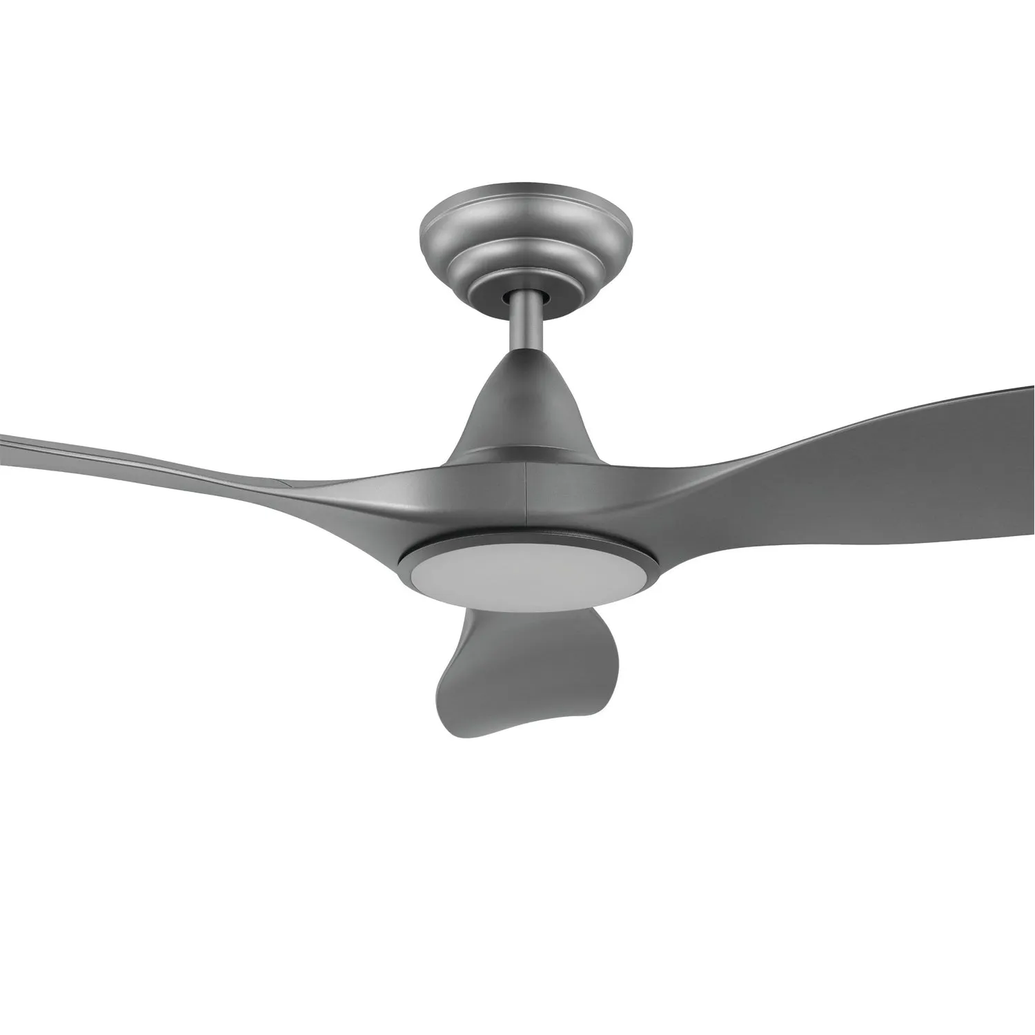 60" Noosa DC Ceiling Fan Black, White, Titanium w/ Light 202972, 202973, 204749 Eglo Lighting