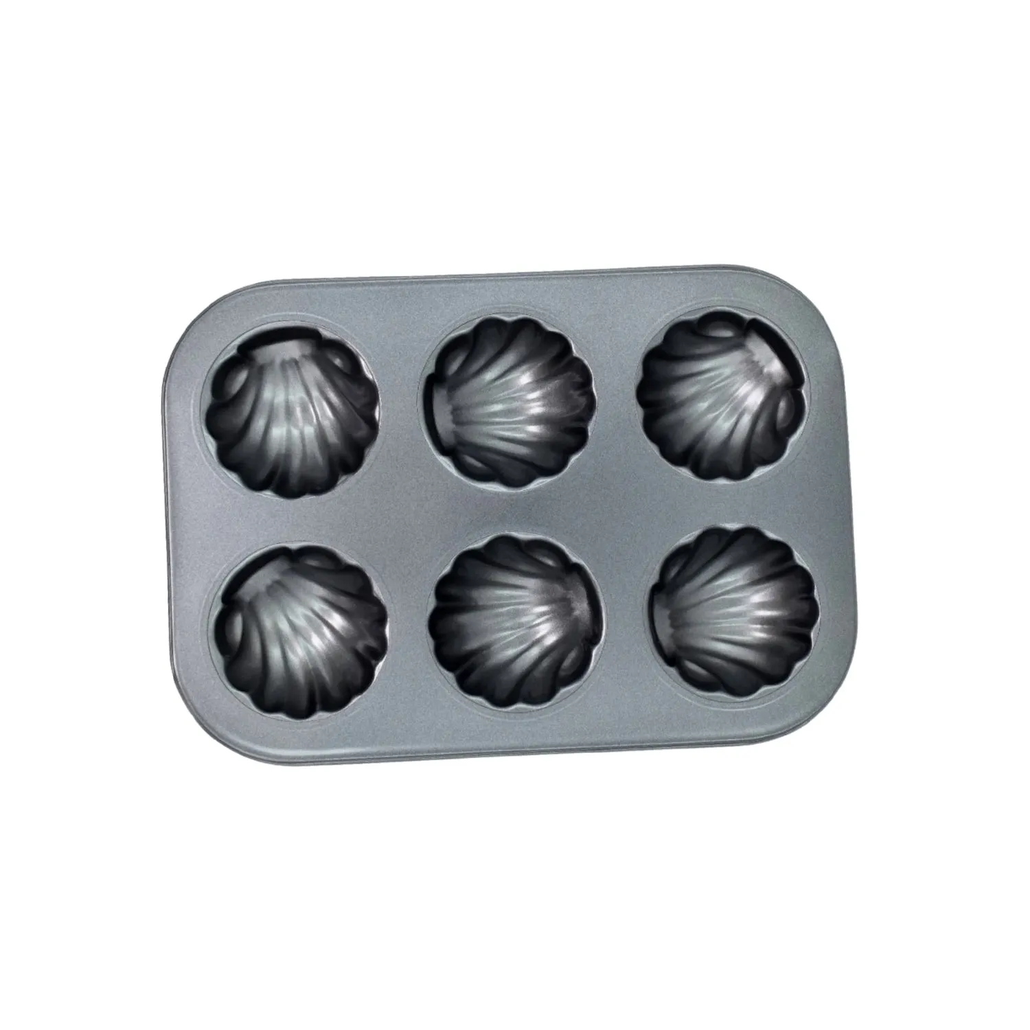 7076 6 slot Non-Stick Muffins Cupcake Pancake Baking Molds Tray