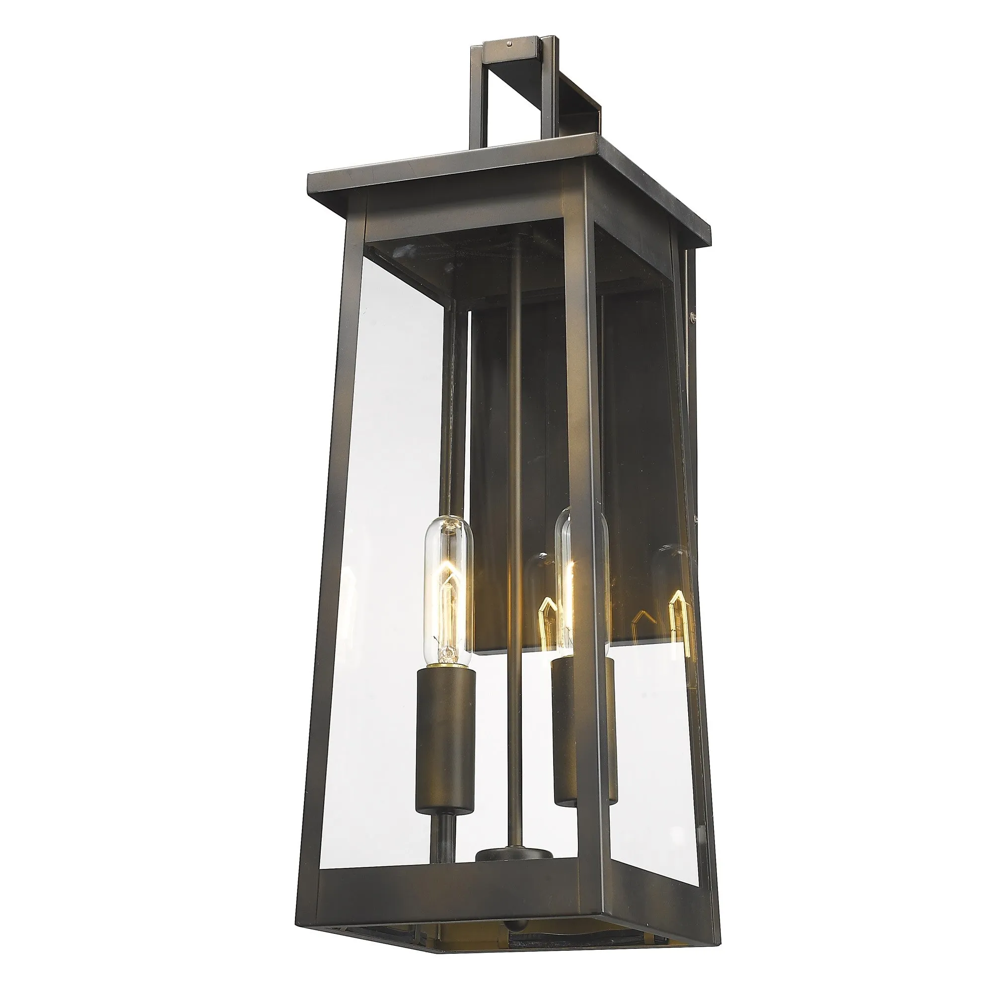 Alden 2-Light Oil-Rubbed Bronze Wall Light