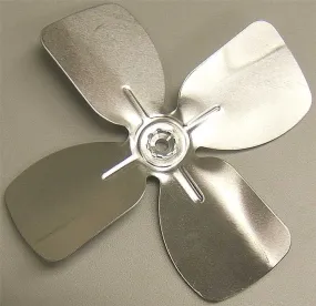 Aluminum Fan Blade 6 In. Diameter 4 Blades 1-4 In. Shaft Cw