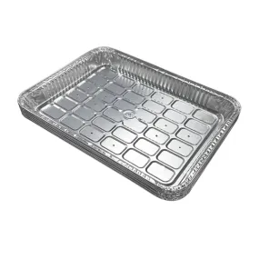 Aluminum Foil Tray Rectangle 615ml W4051 Each 21x15.5x2cm