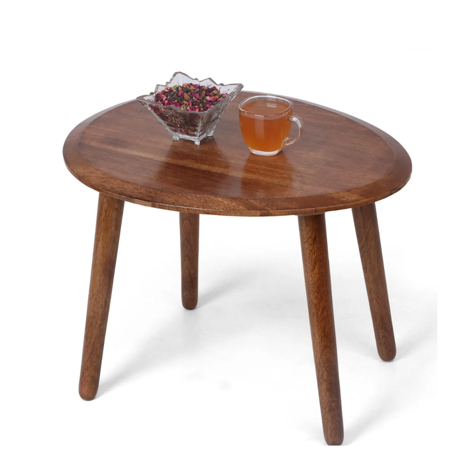 AMAZE SHOPPEE Wooden Coffee Table | Cocktail Table | Center Table/End Table for Living Room, Bedroom and Office Decor (Brown)