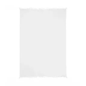 Andhome 80392WHT White Throw Blanket