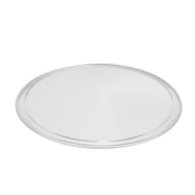 Anygleam 12 Inches Pizza Tray Aluminum Wide Rimmed Non stick Metallic Dish Cake Baking Pan for Kitchen