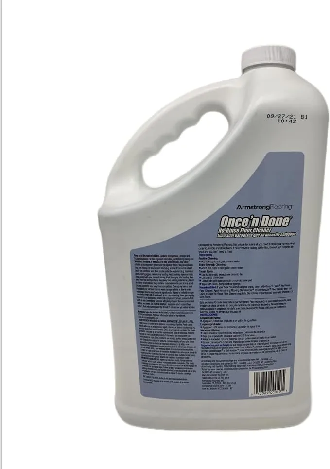 Armstrong 330408 1 Gallon Of Once N Done Concentrated Floor Cleaner - Quantity of 2