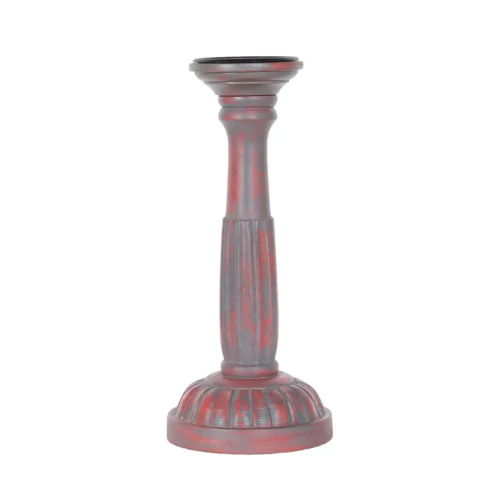 Arwen Antique Red Candle Stand