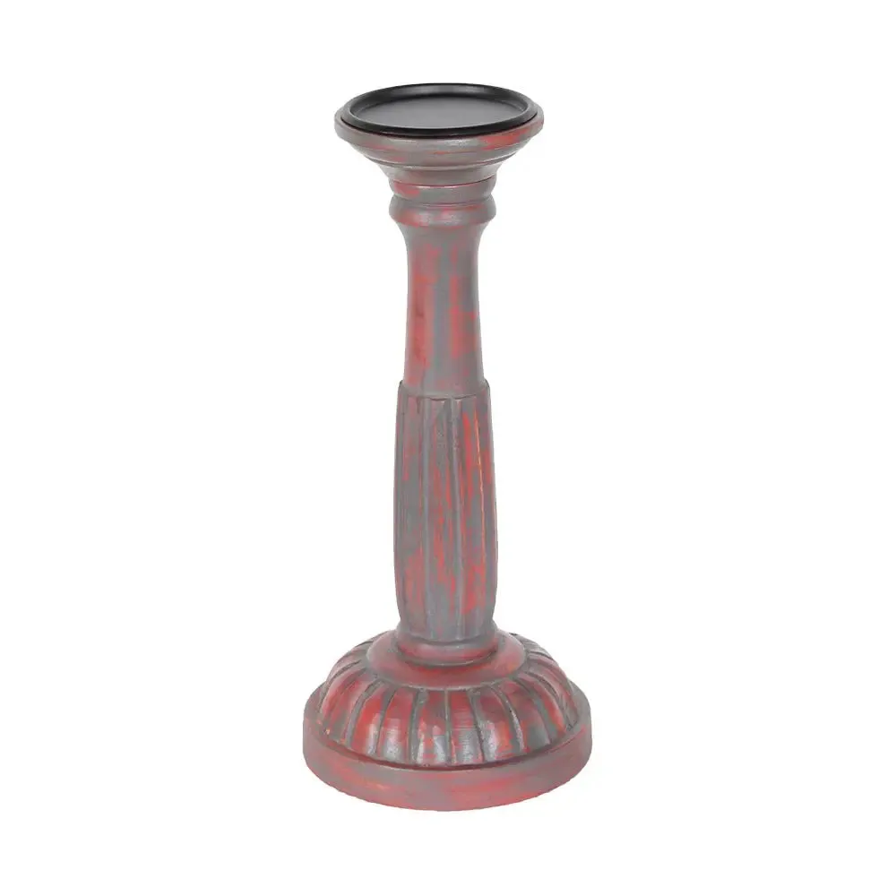 Arwen Antique Red Candle Stand