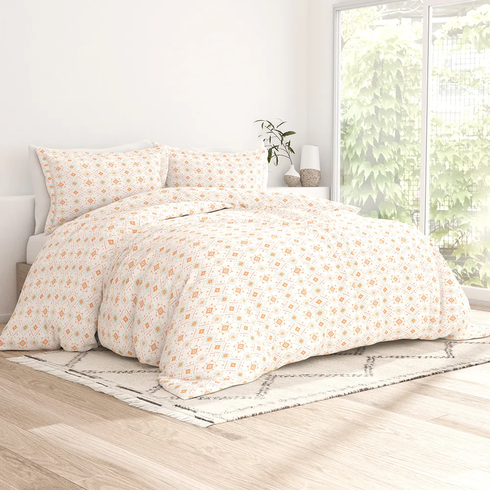 Aztec Dreams Pattern 3-Piece Duvet Cover Set