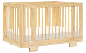 Babyletto Yuzu 8-in-1 Convertible Crib with All-Stages Conversion Kit - Natural