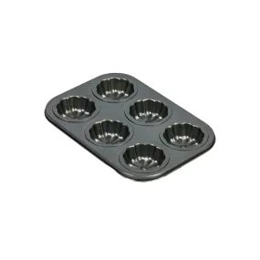 Baking Tray 6-Flower Mould Shape