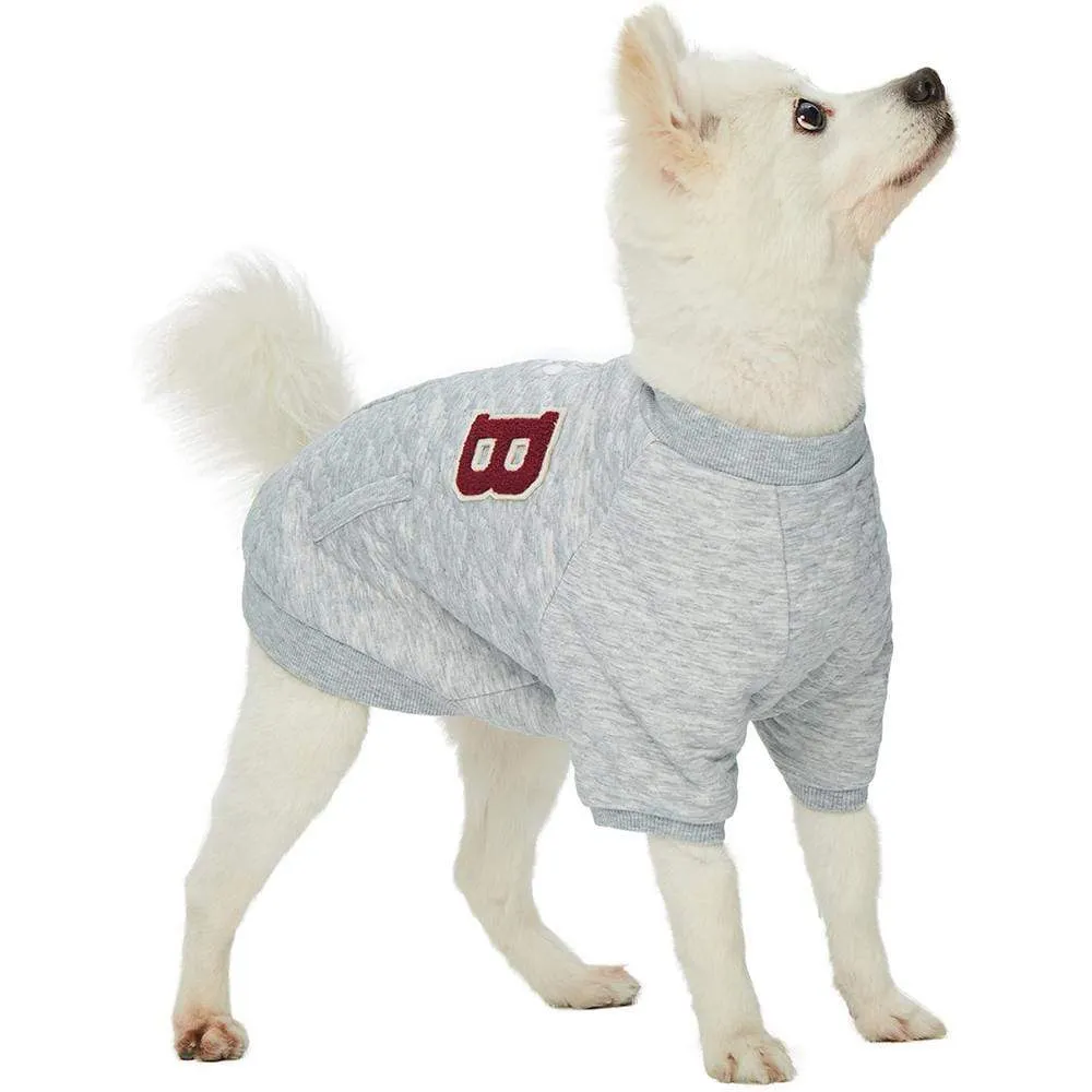 Baseball Fans Jacquard Dog Sweatshirt