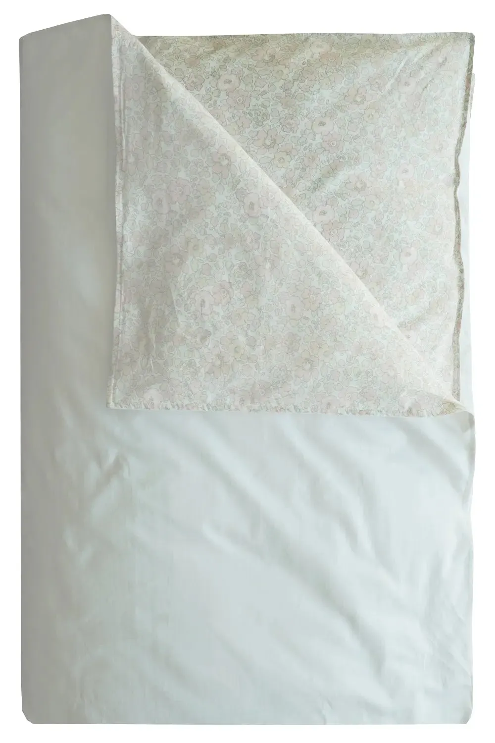 Bedding in White Made With Liberty Fabric BETSY LACE