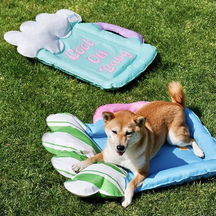 Beer Cup Shaped Pet Cooling Mat Cat Bed Dog Bed