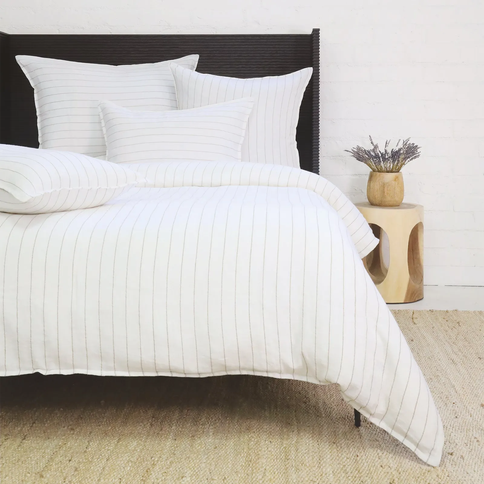 Blake Striped Duvet Cover & Bedding