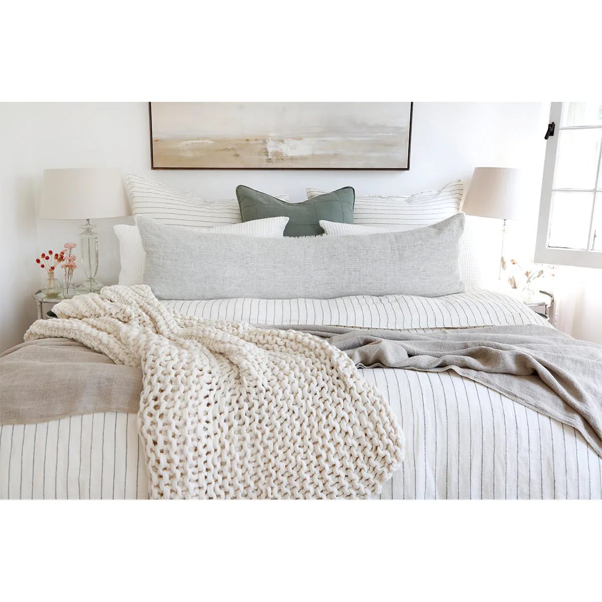 Blake Striped Duvet Cover & Bedding