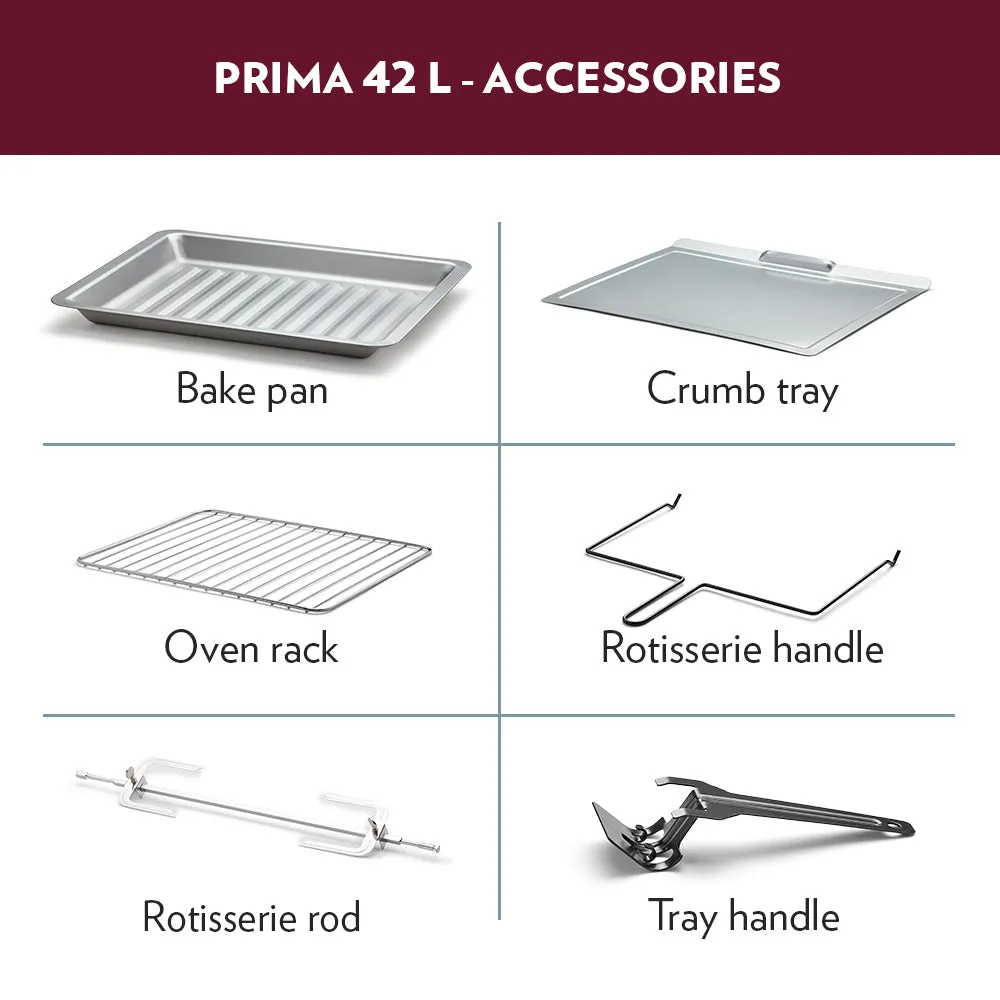 Borosil Prima 42L Oven Toaster Griller (OTG)