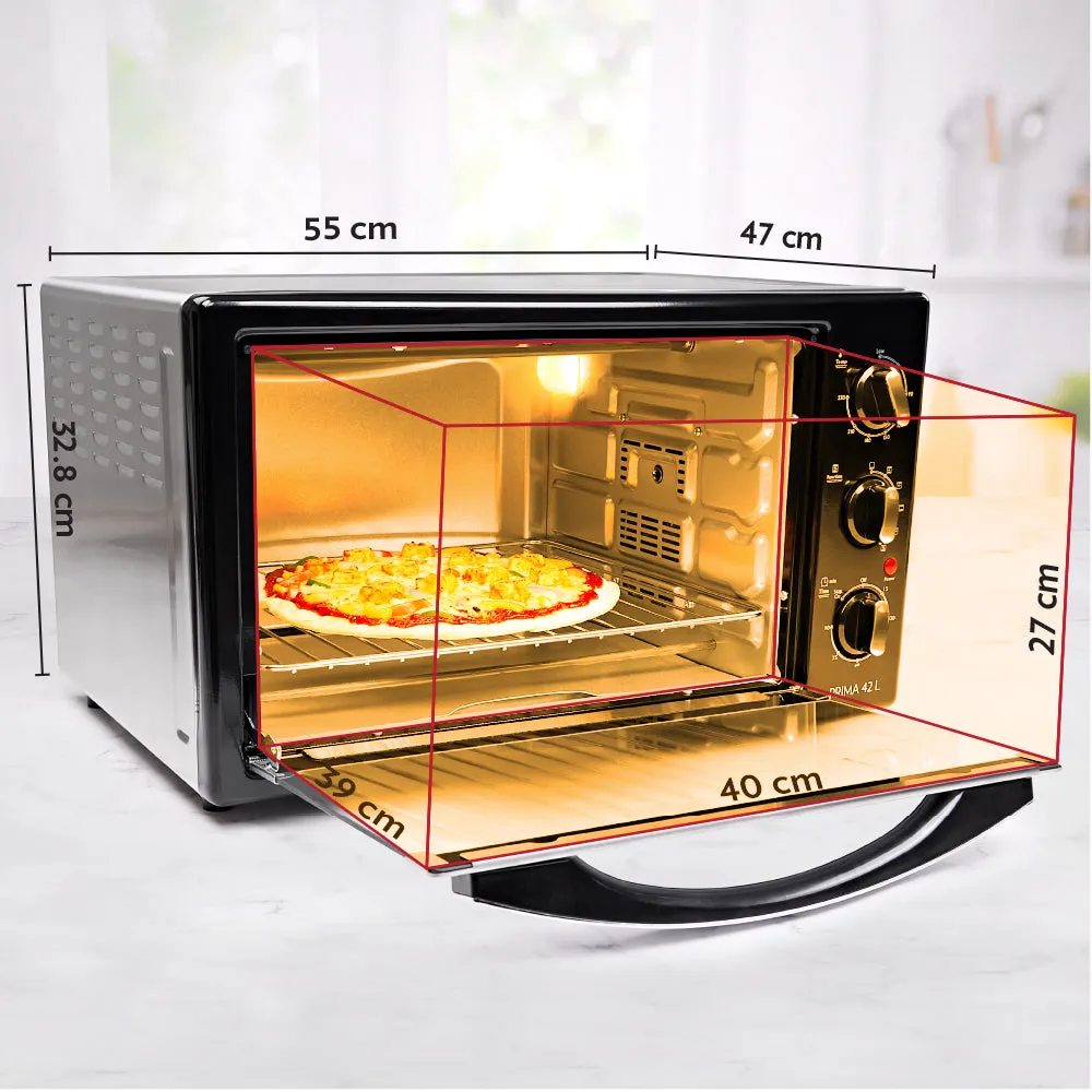 Borosil Prima 42L Oven Toaster Griller (OTG)