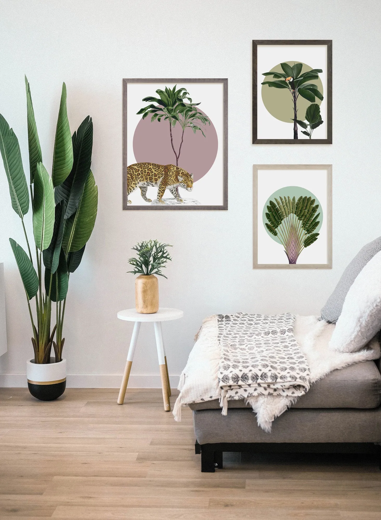 Botanical Garden Palmtree Art Poster