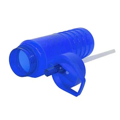 Bottle with Drinking Straw