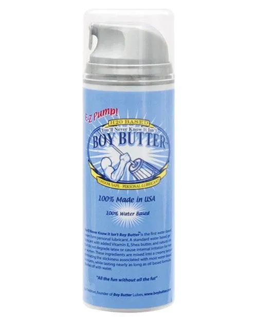 Boy Butter H2o Based - 5 Oz Pump