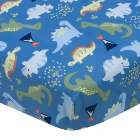 Boys Dino Fitted Crib Sheet