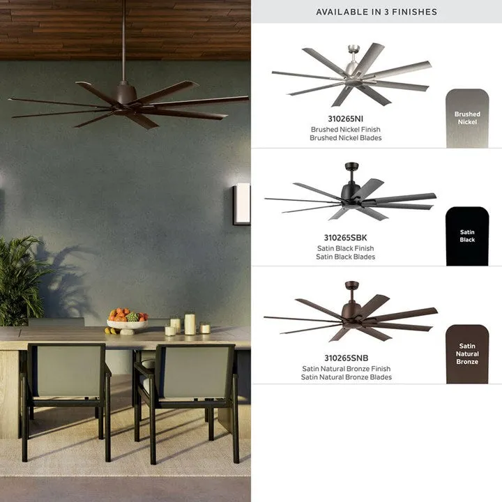 Breda 65" 8-Blade Ceiling Fan