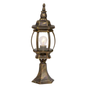 Bright Star Lighting L8083 BK/GD Lantern