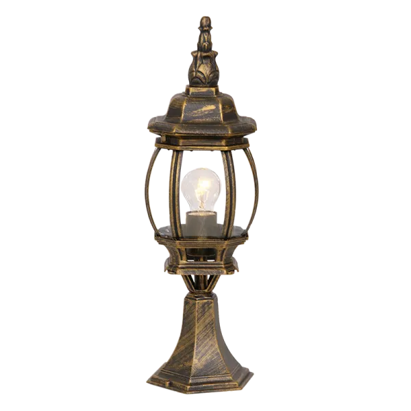 Bright Star Lighting L8083 BK/GD Lantern