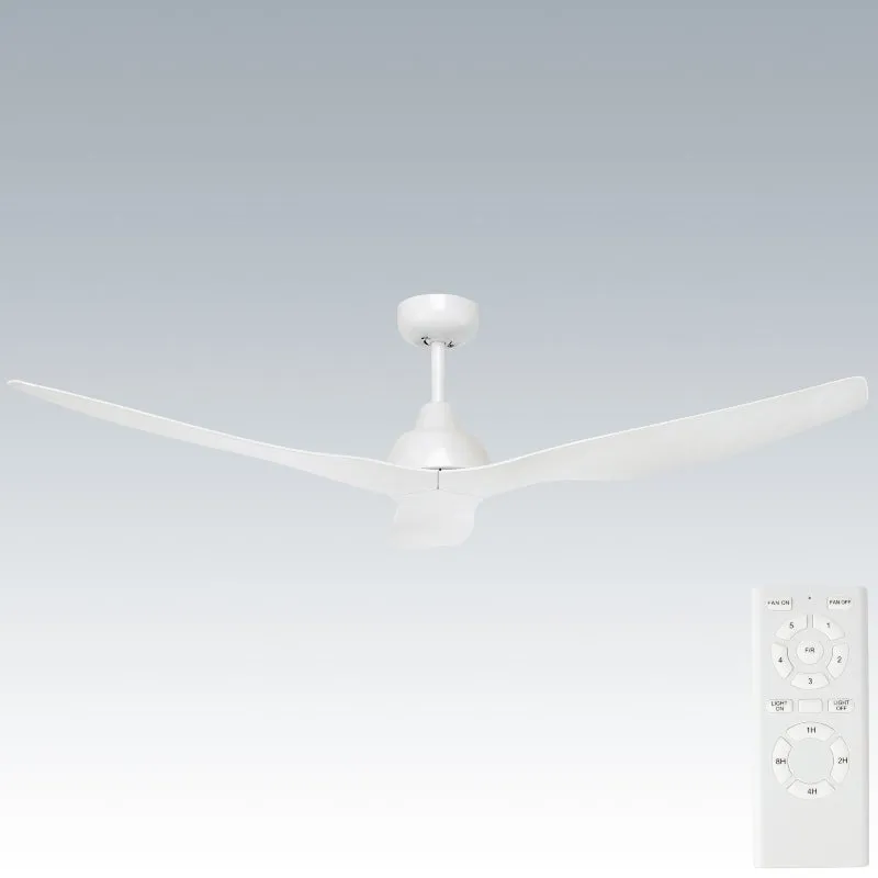 Brilliant Bahama 52in. DC Ceiling Fan - White