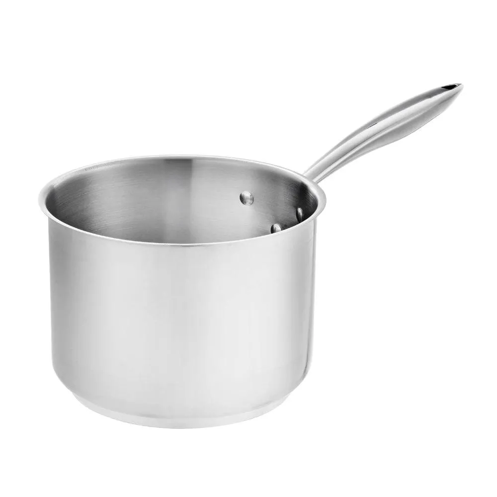 Browne 2 Qt. Thermalloy Stainless Steel Deep Saucepan - 5724032