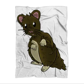 BrownHamster Sublimation Throw Blanket