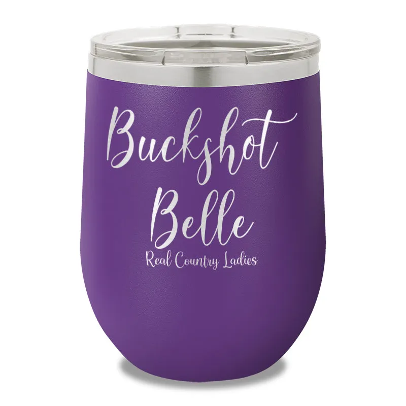 Buck Shot Belle 12oz Stemless Wine Cup