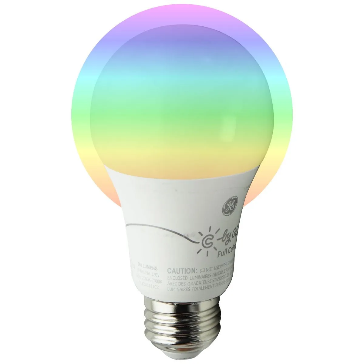 C by GE Full Color LED A19 Smart Bulb (760 Lumens) (CLEDA1911C2)