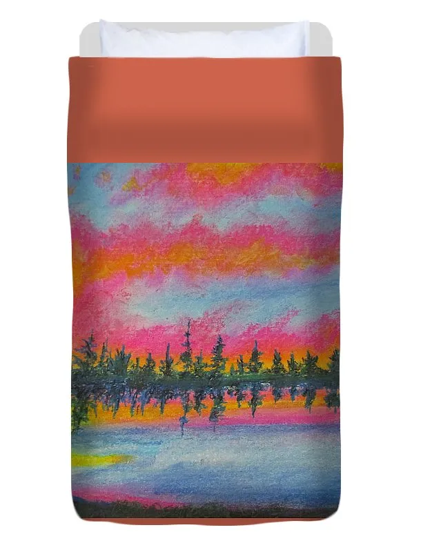 Candycane Sunset - Duvet Cover