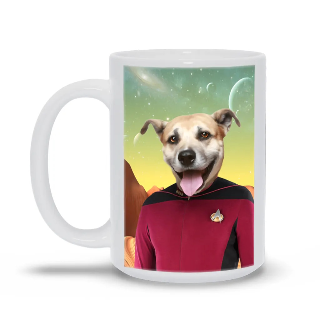 CAPTAIN DIGYARD CUSTOM PET PORTRAIT MUG