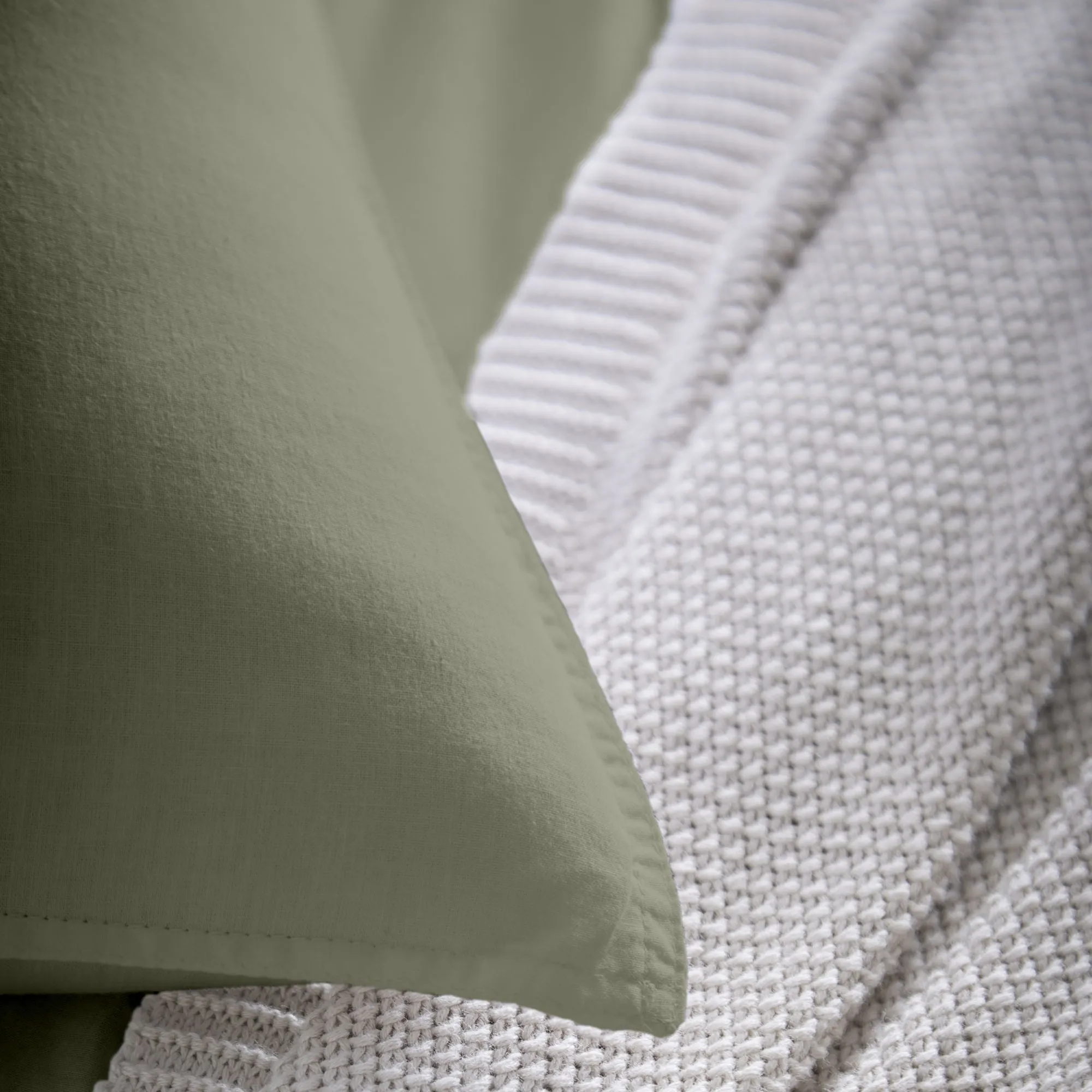 Cassia Duvet Cover Set by Appletree Loft in Khaki