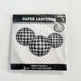 CHECKER PAPER LANTERS