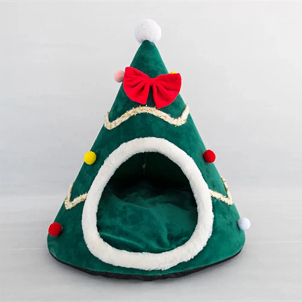 Christmas Tree Shaped Pet House